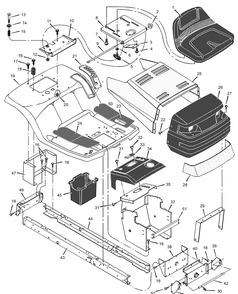 Part Location Diagram of 015C81 Briggs and Stratton Nut